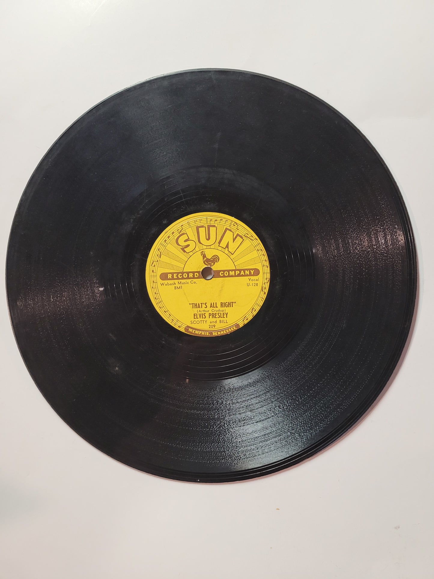 Elvis Presley – That's All Right / Blue Moon of Kentucky (Original 1954 SUN 209 78 RPM)
