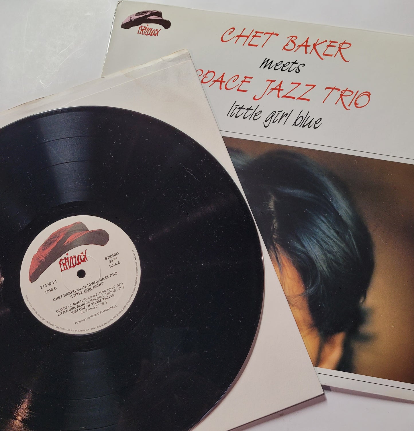 Chet Baker Meets Space Jazz Trio – Little Girl Blue (1988 Italian Pressing on Philology)