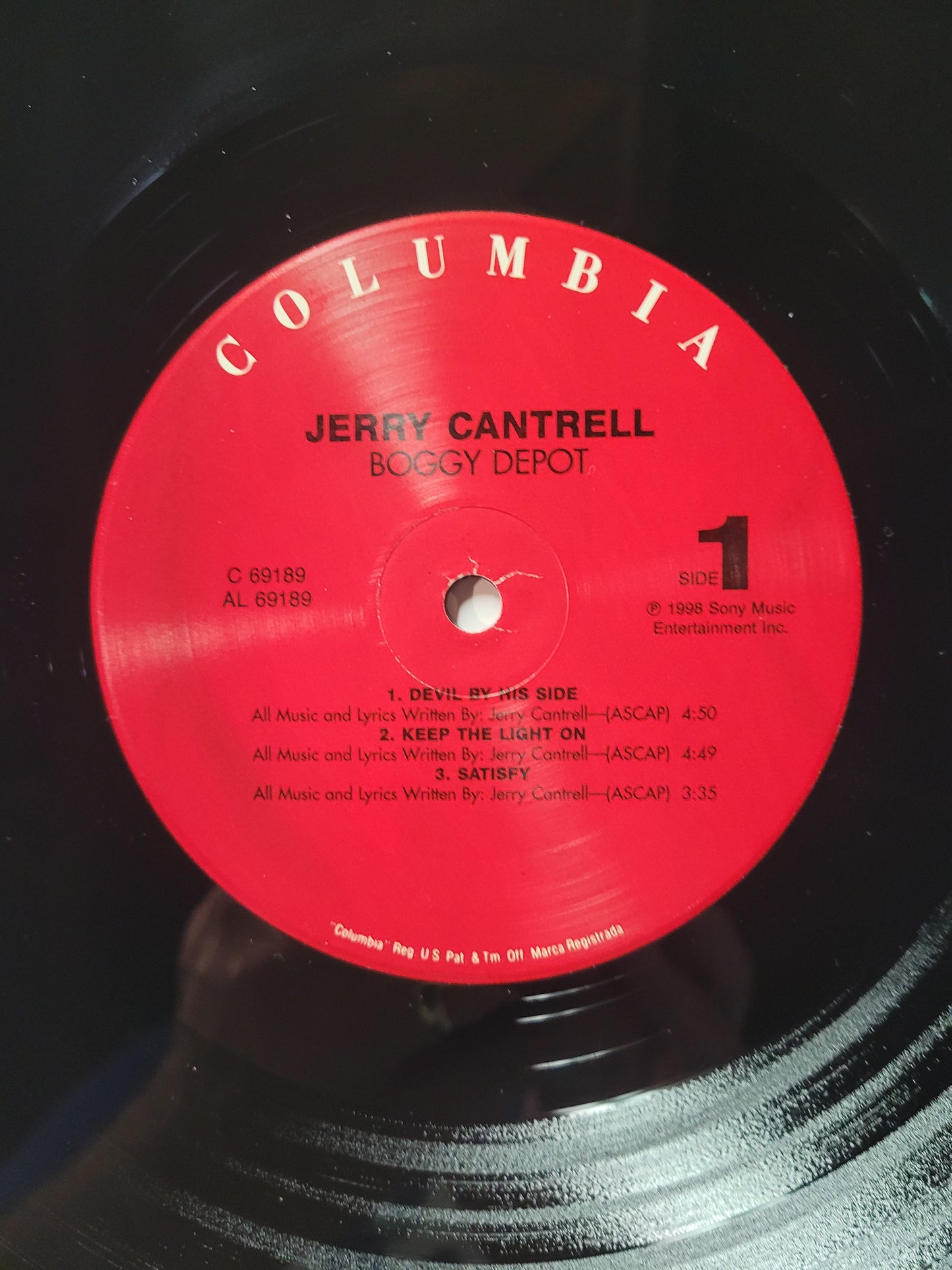 Jerry Cantrell – Boggy Depot (Original Double LP Pressing with Lyric Inner Sleeves)