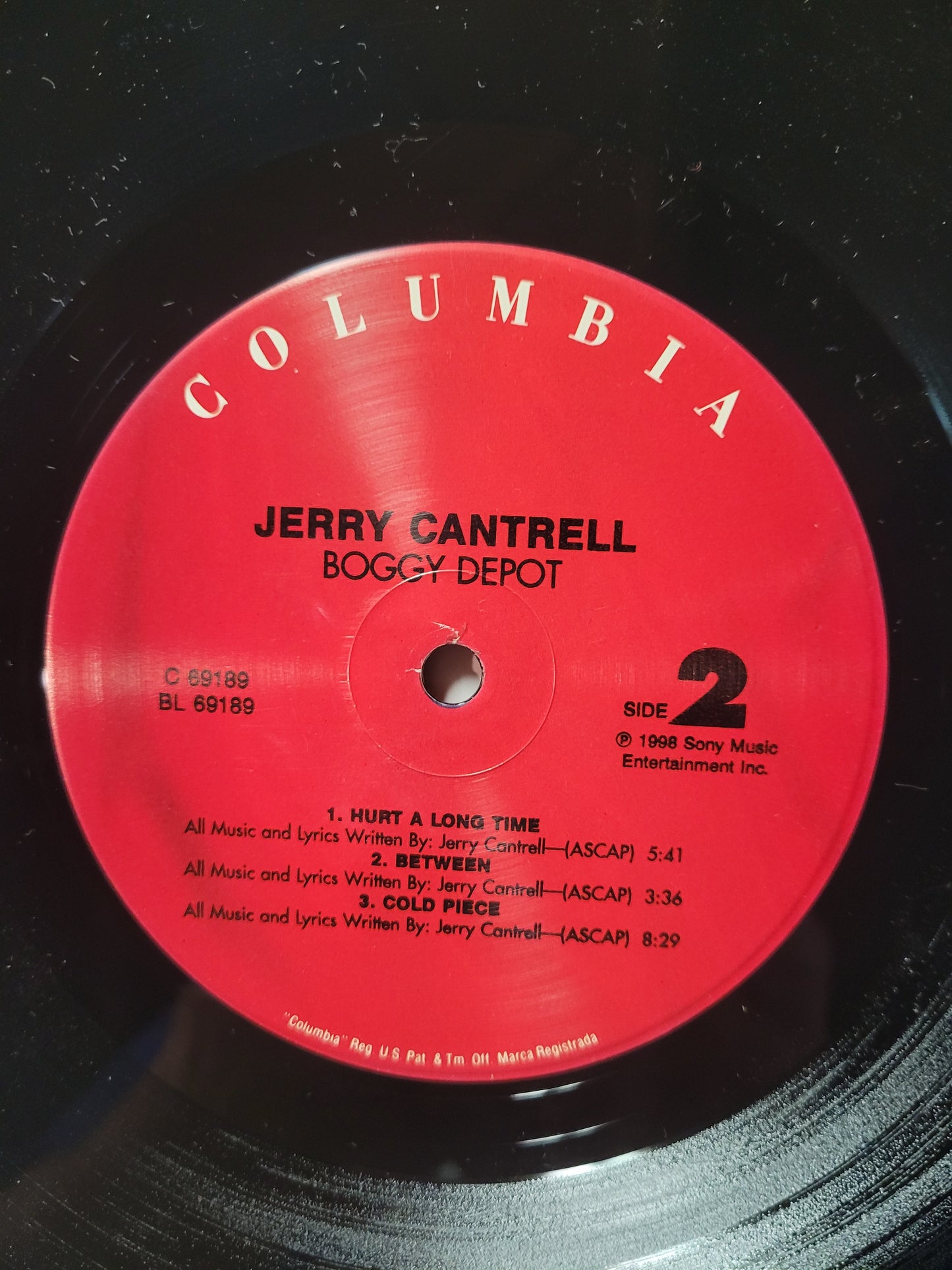 Jerry Cantrell – Boggy Depot (Original Double LP Pressing with Lyric Inner Sleeves)