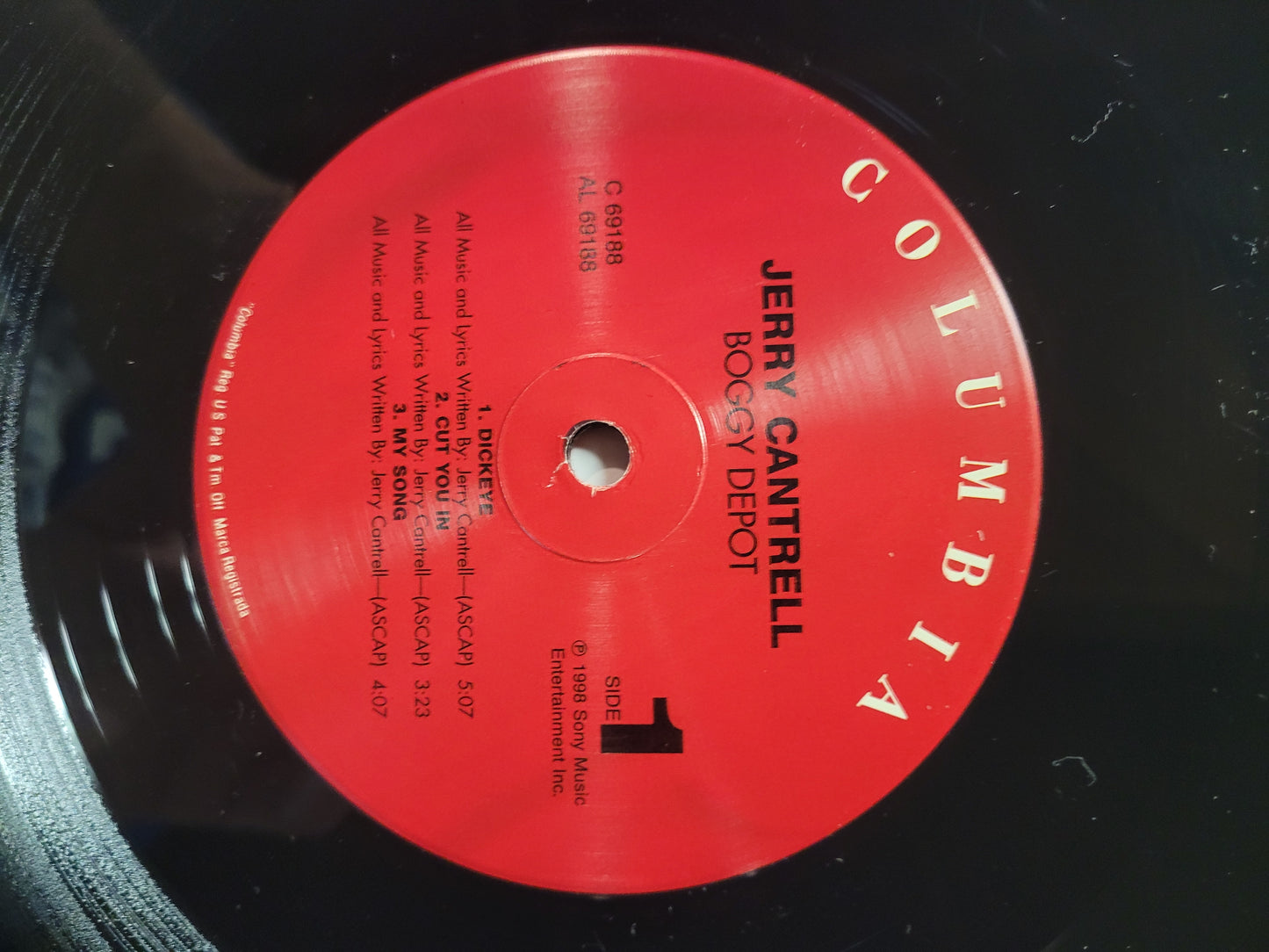 Jerry Cantrell – Boggy Depot (Original Double LP Pressing with Lyric Inner Sleeves)