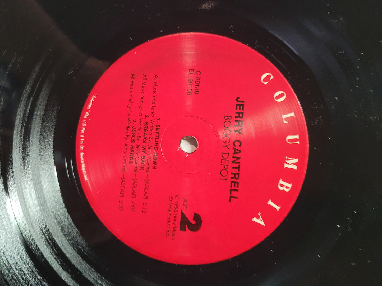 Jerry Cantrell – Boggy Depot (Original Double LP Pressing with Lyric Inner Sleeves)
