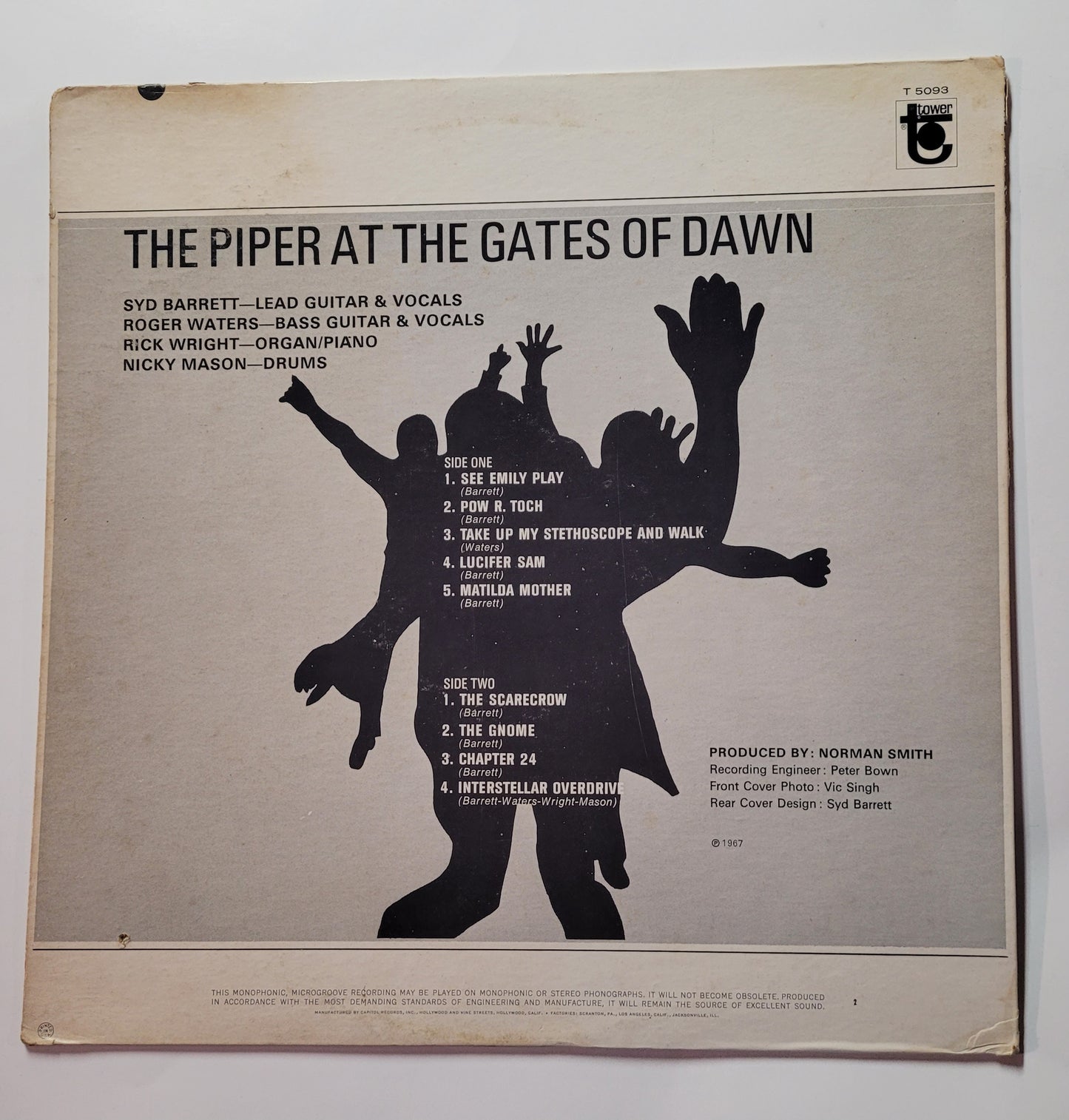 Pink Floyd Piper At The Gates Of Dawn 1967 Mono (Scranton) Pressing