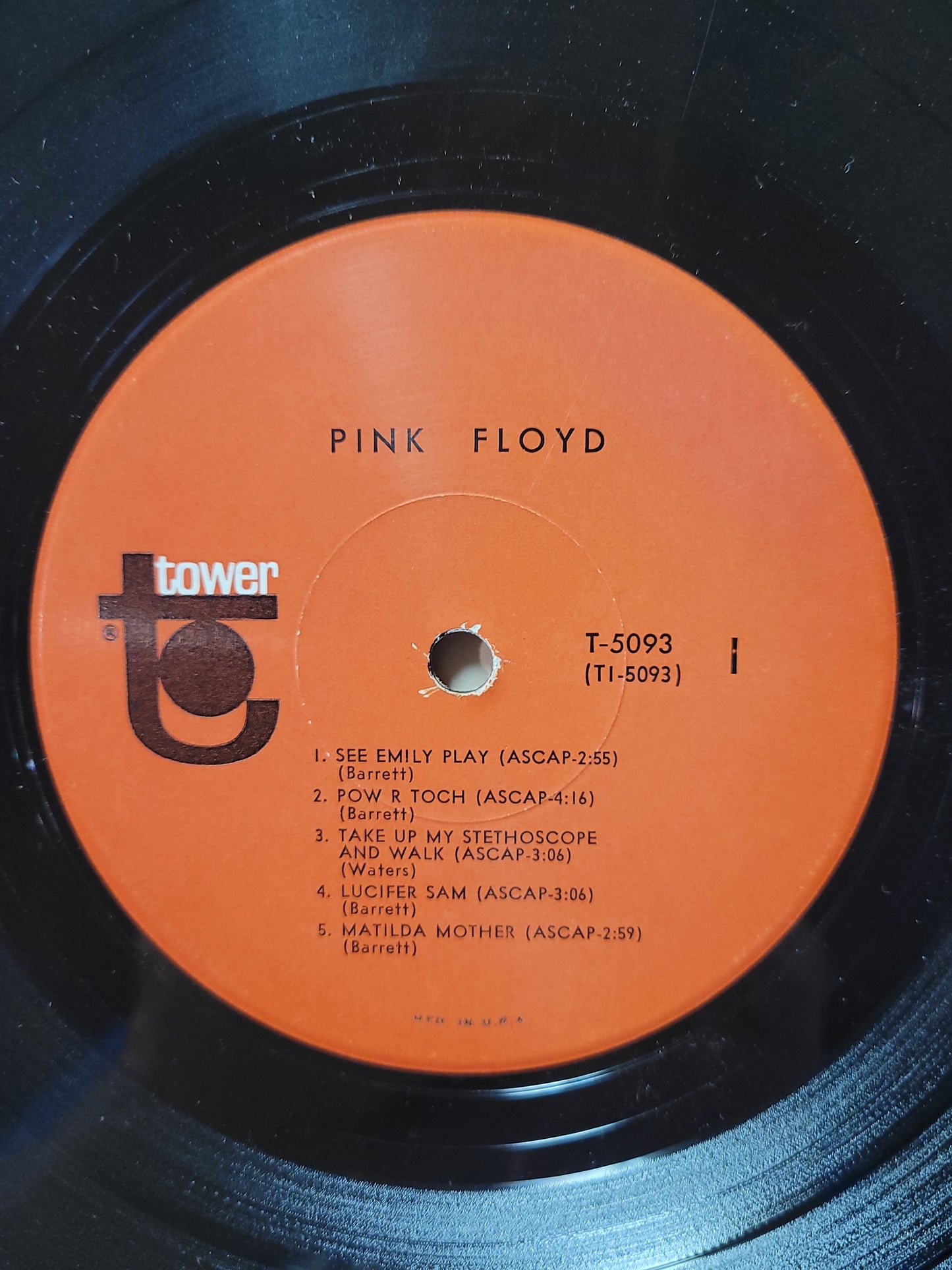 Pink Floyd Piper At The Gates Of Dawn 1967 Mono (Scranton) Pressing
