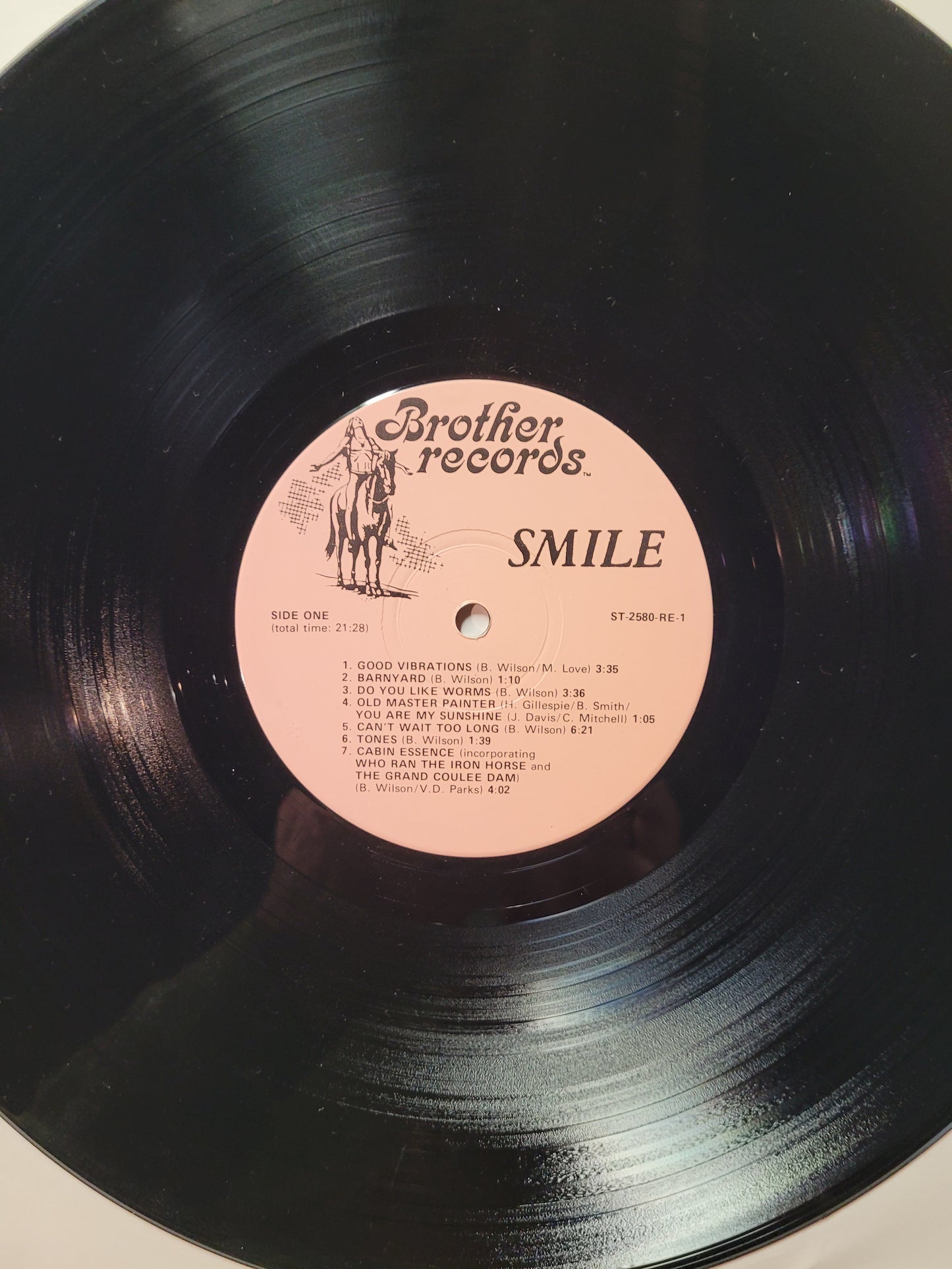 Beach Boys : Smile Second Edition Original 1985 Pressing