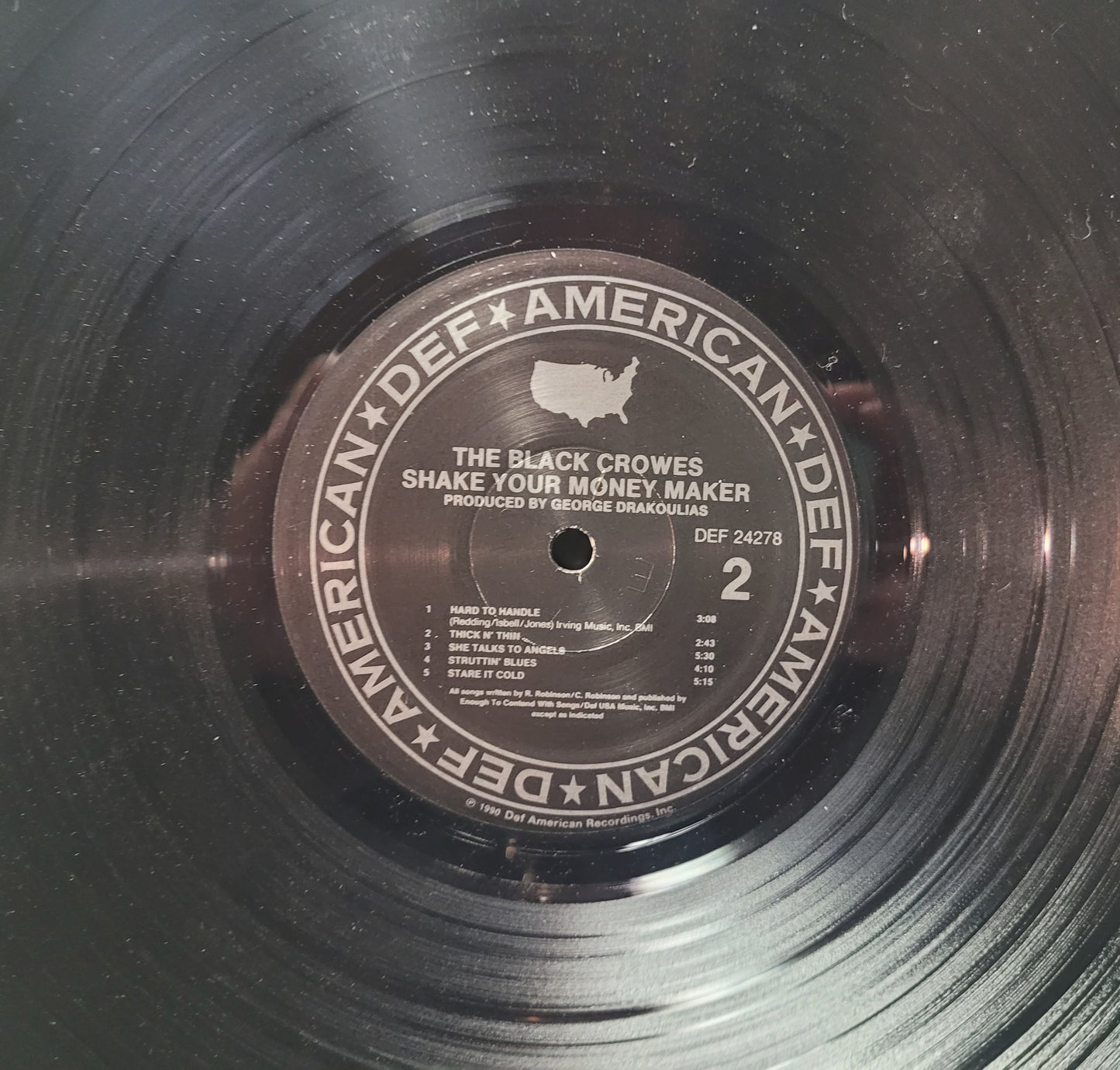 The Black Crowes – Shake Your Money Maker (Fully Signed Original LP)