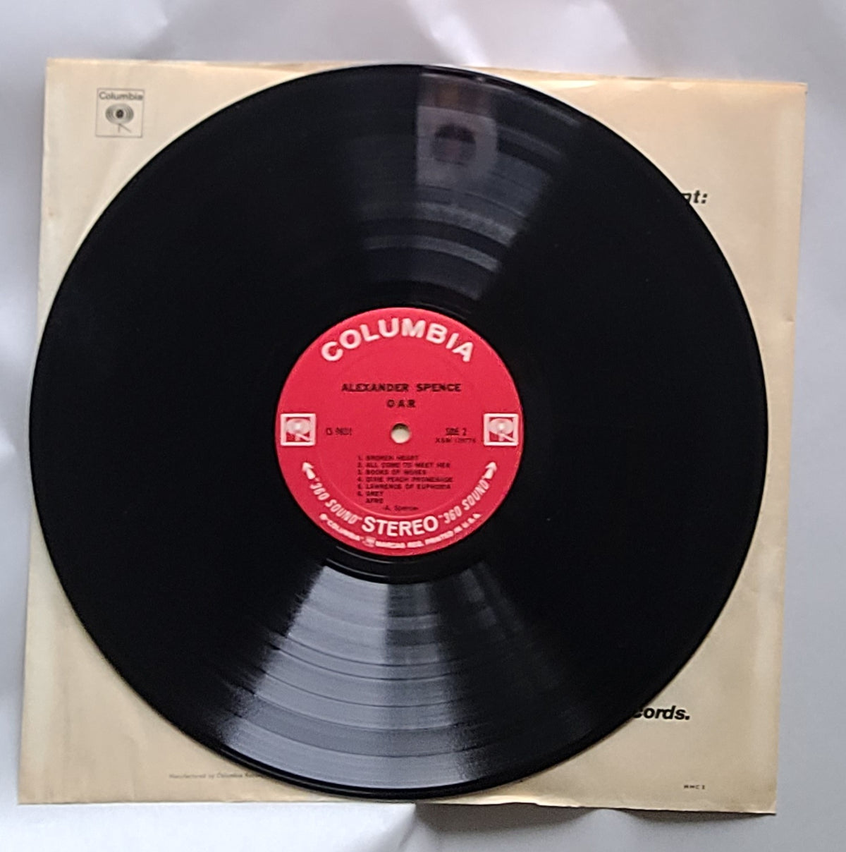 Alexander "Skip" Spence : Oar Original 1968 Pressing
