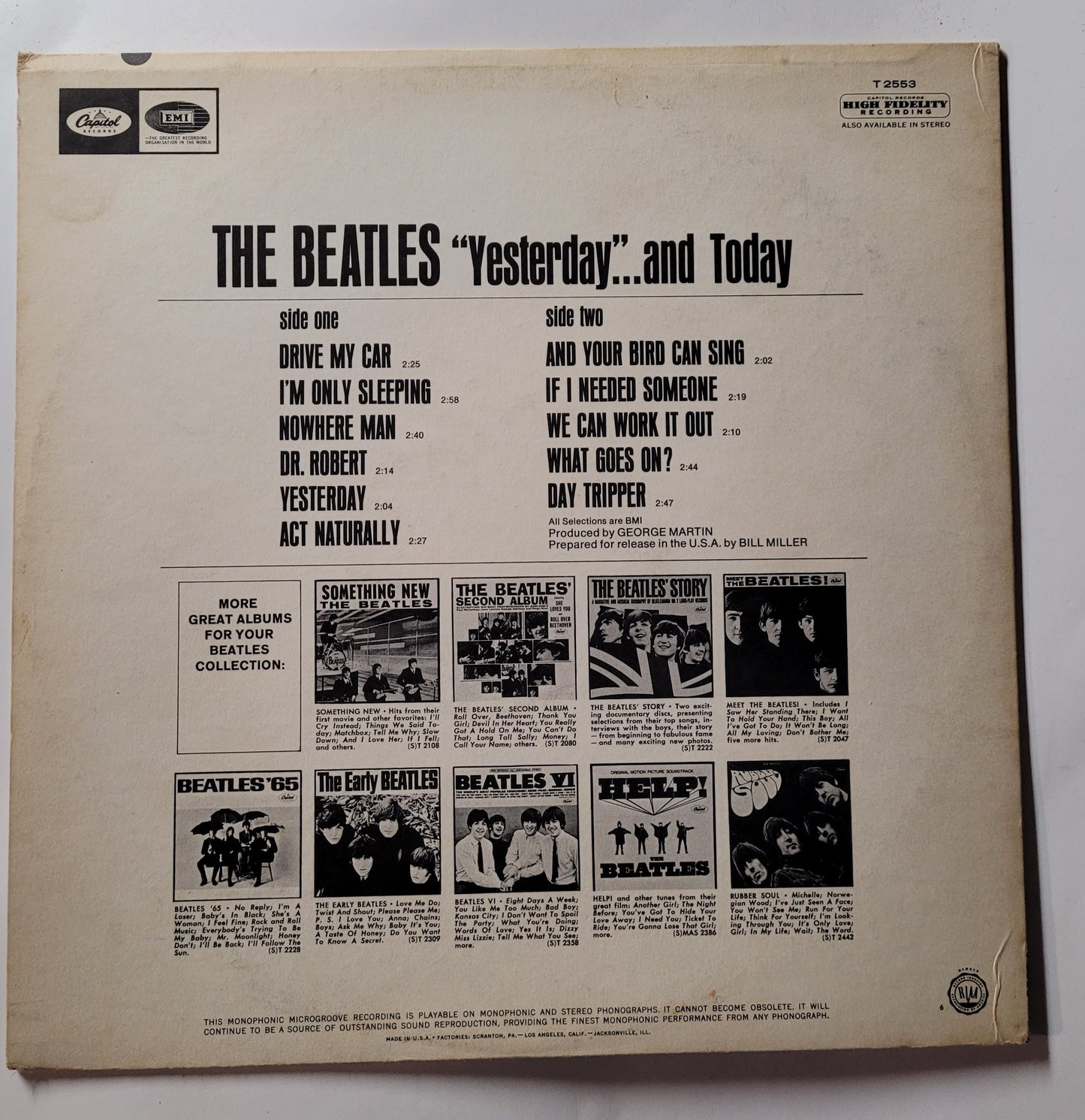 Super rare version of The Beatles "Butcher Cover"