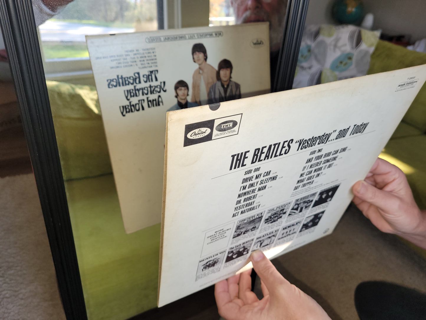 Super rare version of The Beatles "Butcher Cover"
