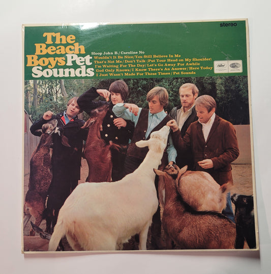 The Beach Boys Pet Sounds. Original 1966 U.K. Stereo pressing in VG+ / VG+ condition
