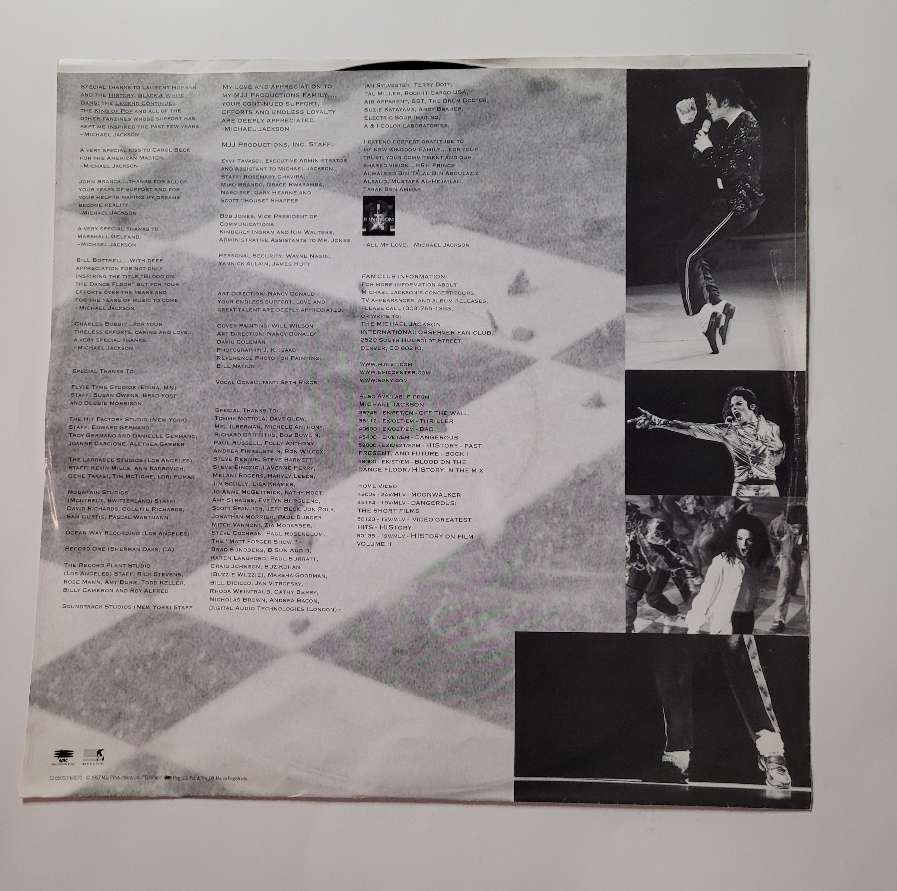 Michael Jackson : Blood On The Dance Floor History In The Mix