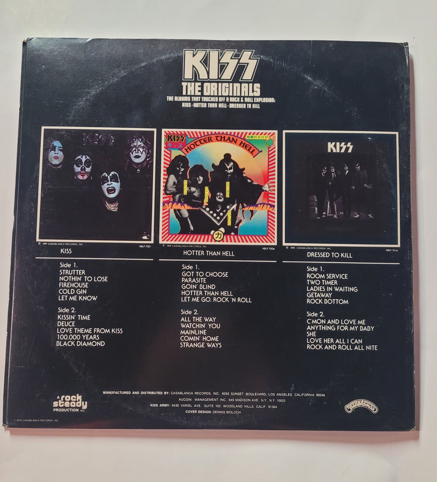 Kiss – The Originals (Complete 3-LP Set)