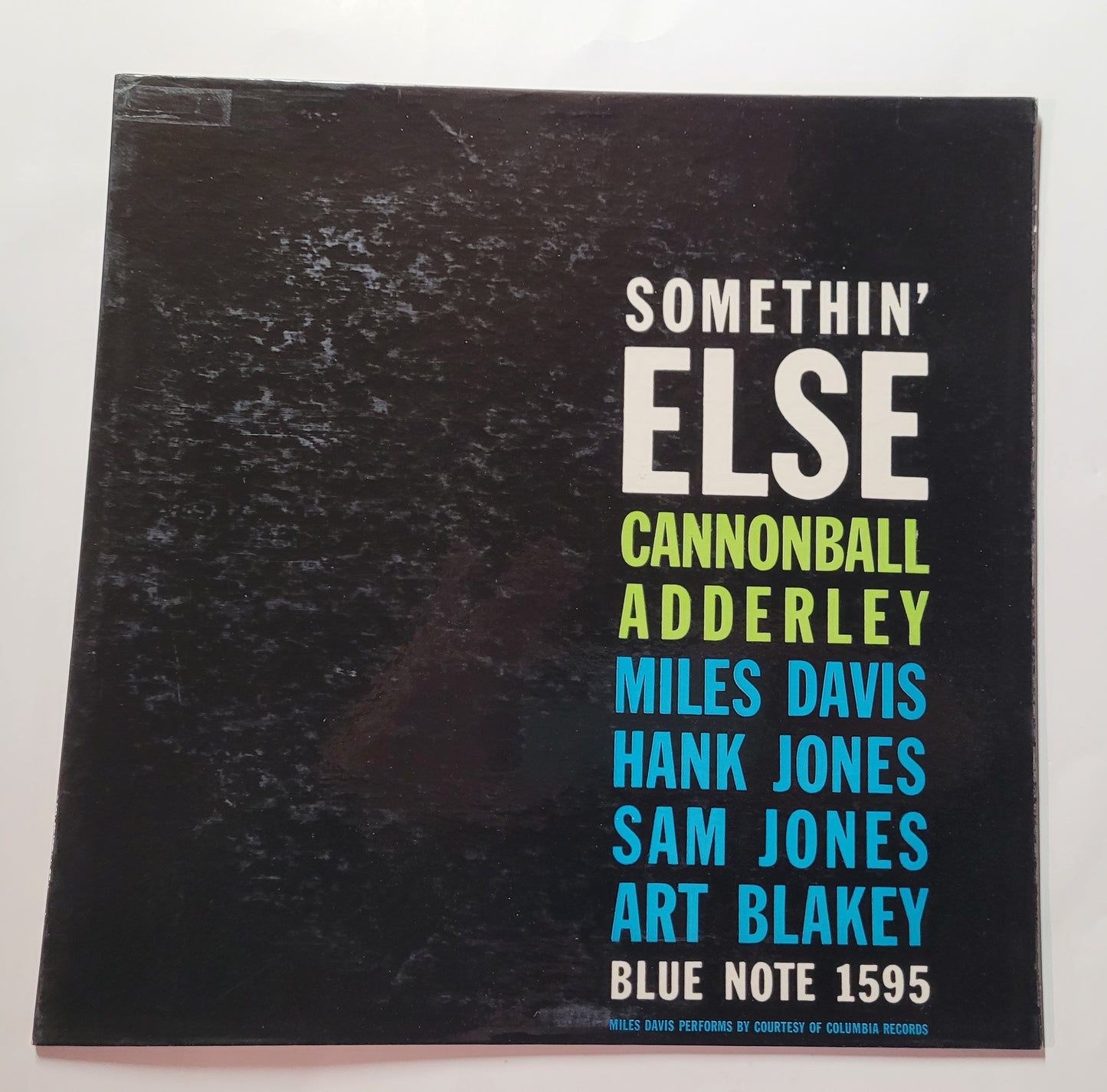 Cannonball Adderley – Somethin’ Else (Blue Note 1595, 1959 Deep Groove Mono Repress)