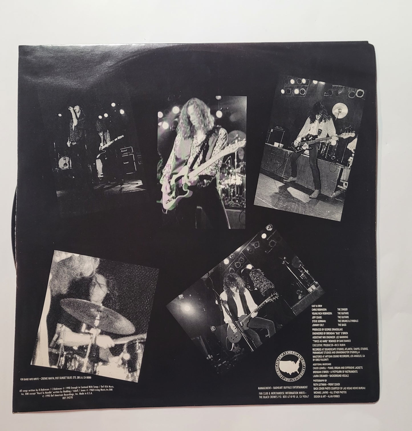 The Black Crowes – Shake Your Money Maker (Fully Signed Original LP)