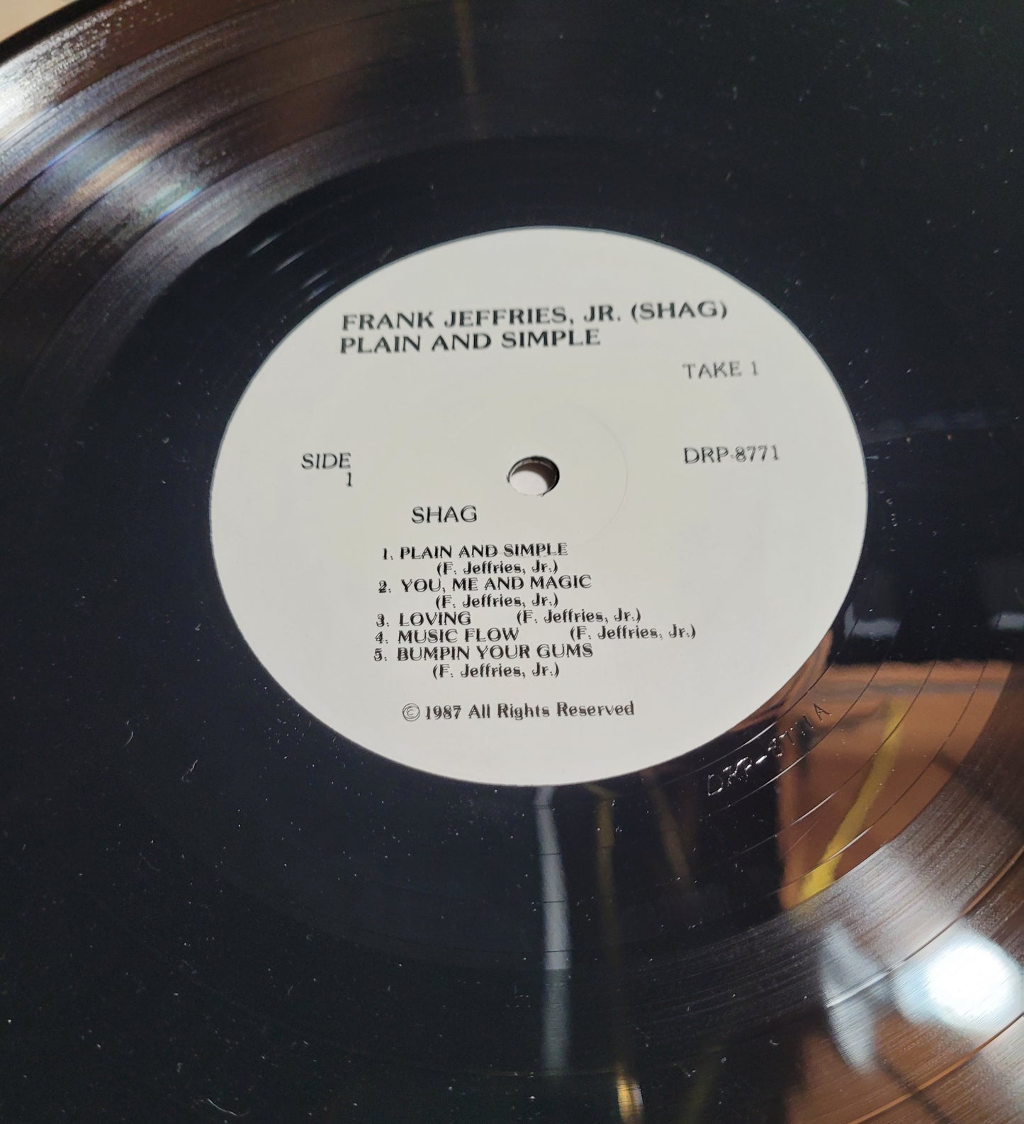 Frank E. Jeffries Jr. – Plain and Simple LP