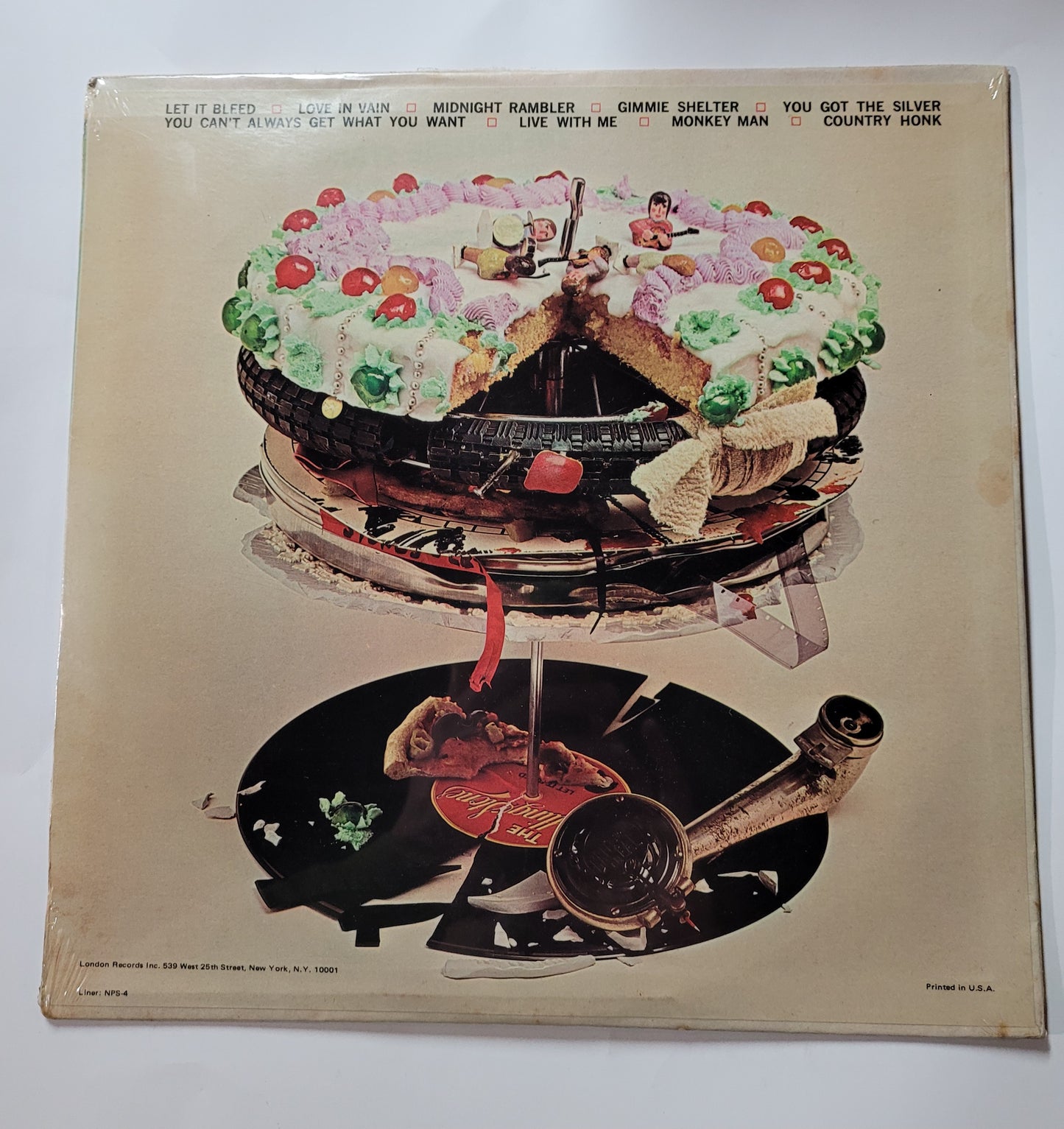 The Rolling Stones – Let It Bleed LP | 1969 Original U.S. Pressing | Factory Sealed | London NPS-4