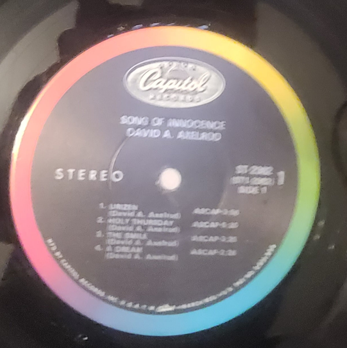 David Axelrod – Song of Innocence LP | Original Stereo Pressing | ST 2982