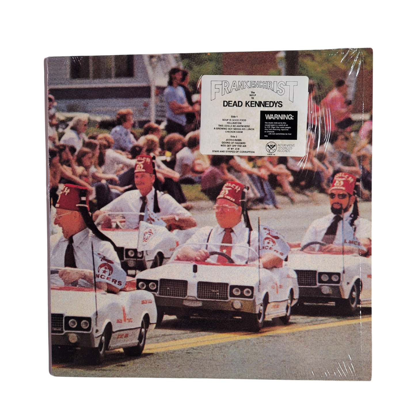 Dead Kennedys : Frankenchrist Complete With Banned Poster