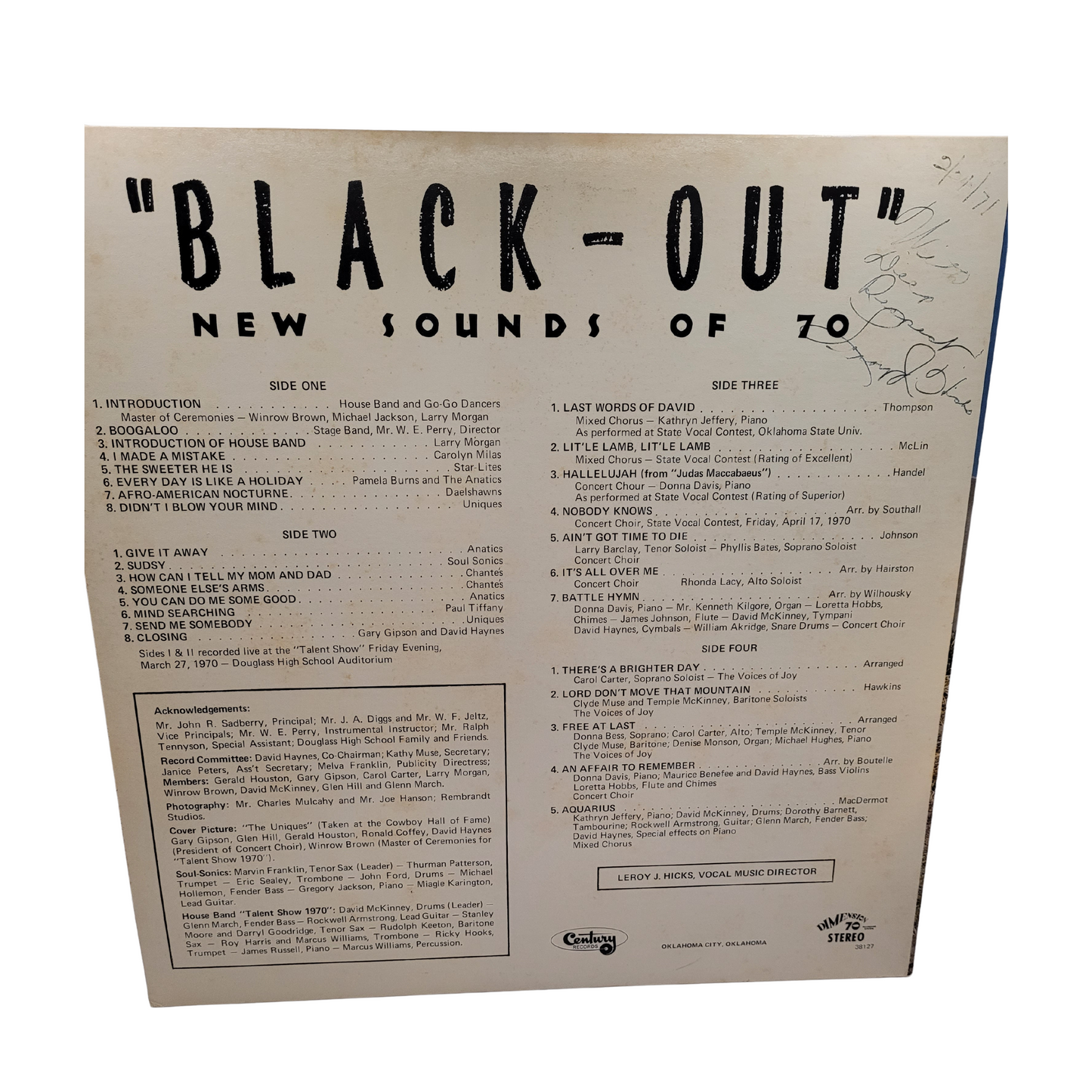 Black-Out – New Sounds of '70 (Original Pressing)