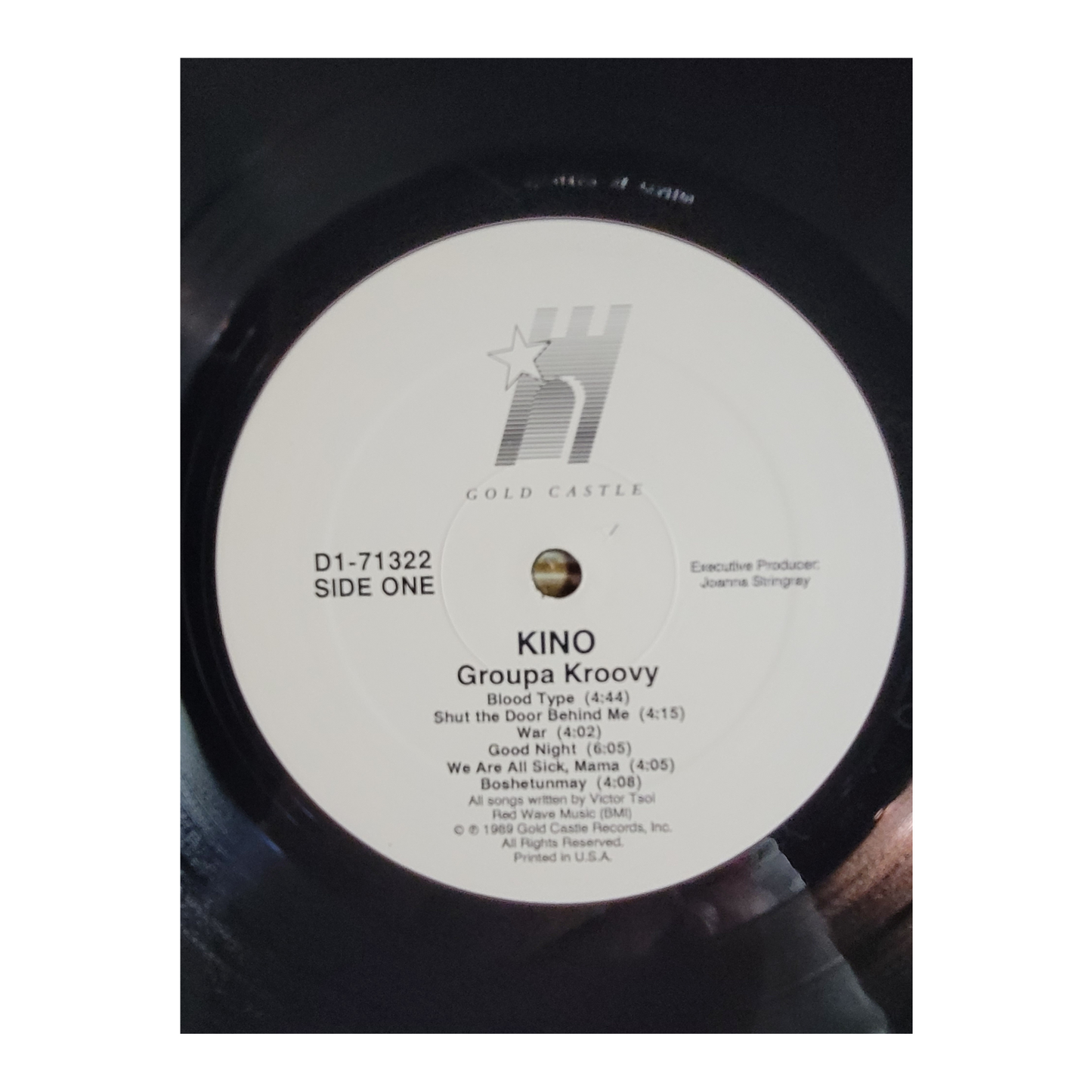 Kino – Groupa Kroovy (Original 1989 Gold Castle Pressing with Inserts)