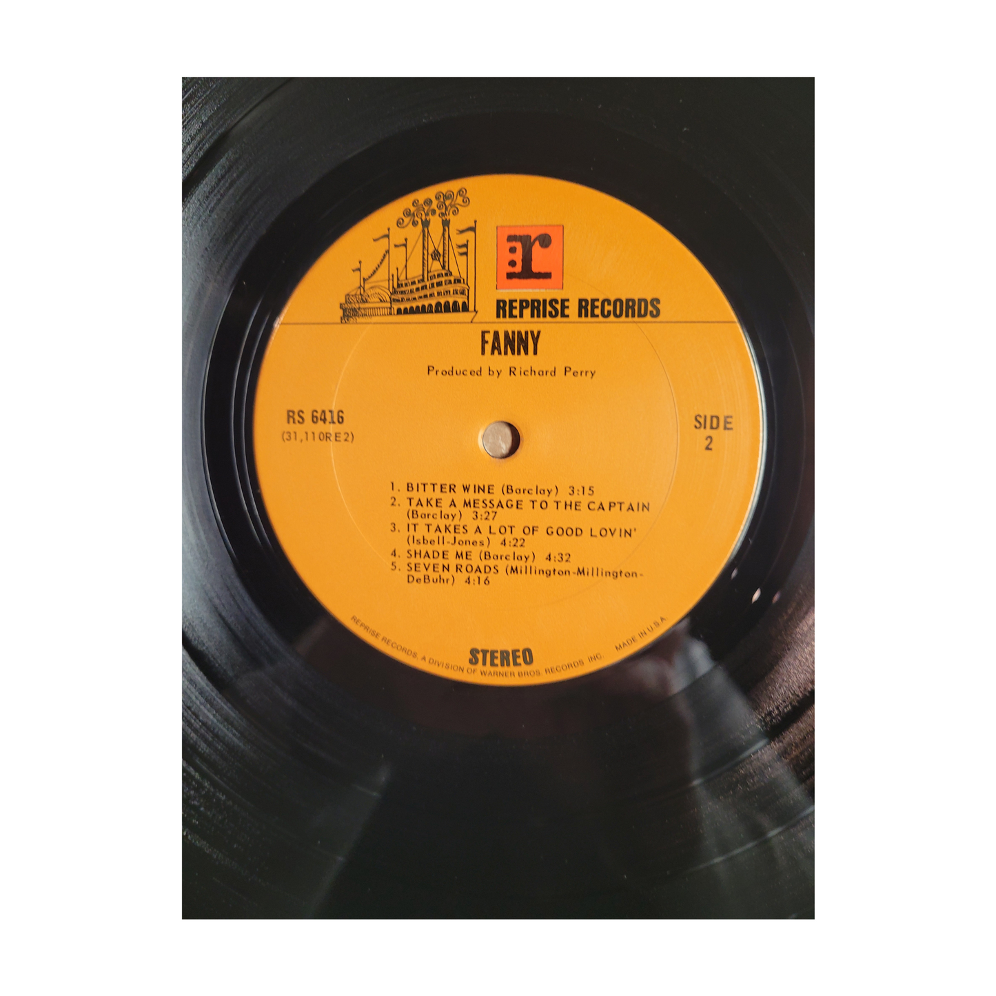 Fanny : Fanny (Original US Pressing)