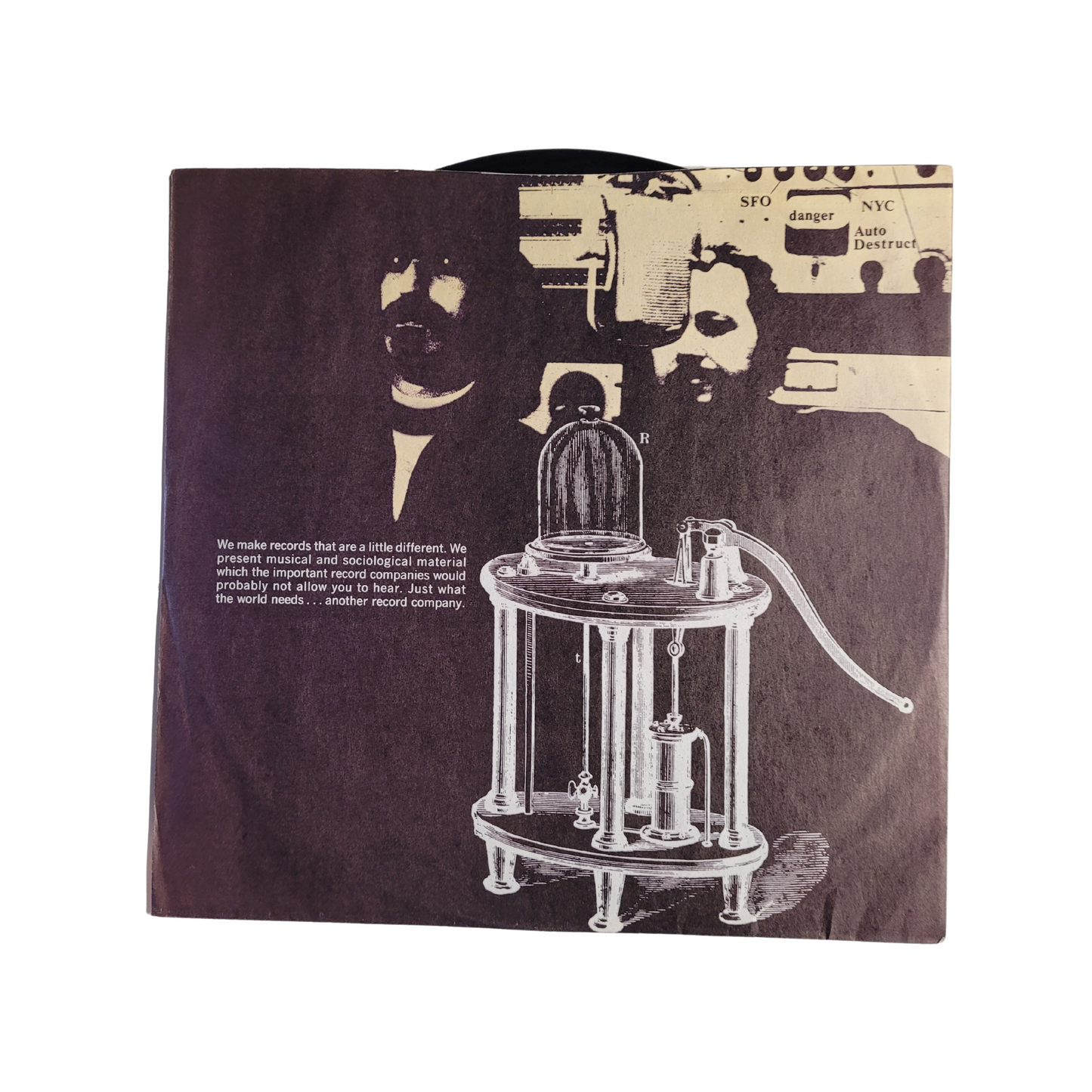 The Mothers of Invention – We’re Only In It For The Money (First Pressing Stereo with Cut-Out Insert)