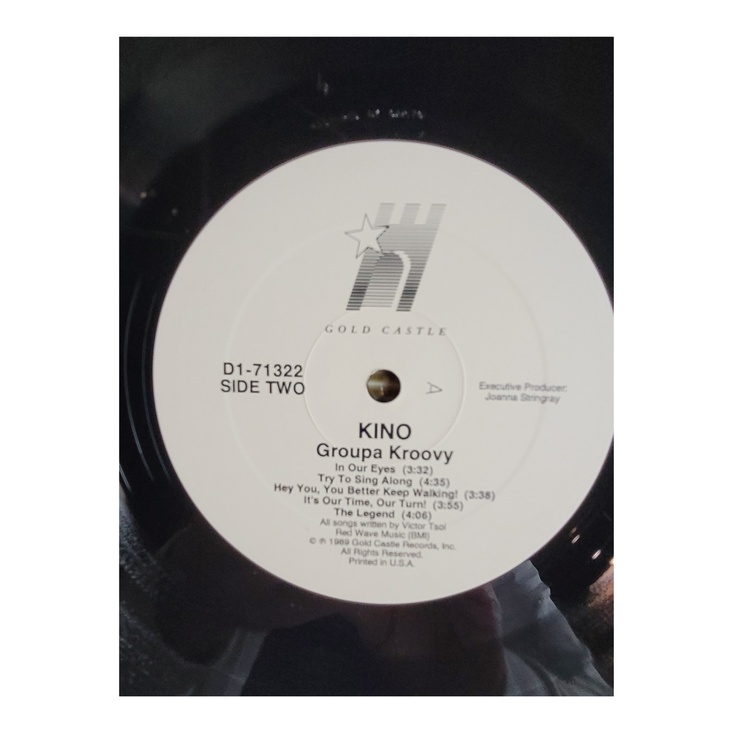 Kino – Groupa Kroovy (Original 1989 Gold Castle Pressing with Inserts)