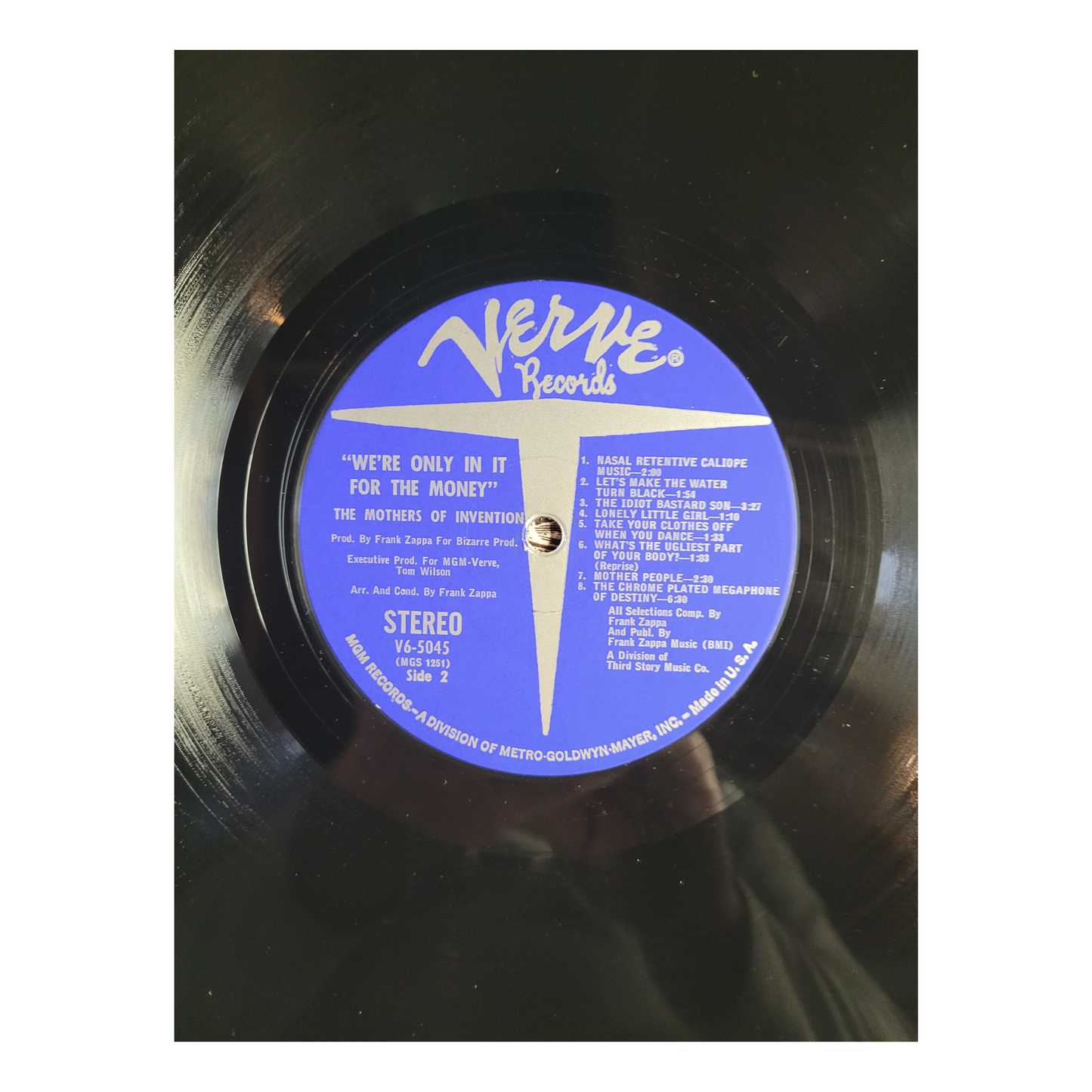 The Mothers of Invention – We’re Only In It For The Money (First Pressing Stereo with Cut-Out Insert)